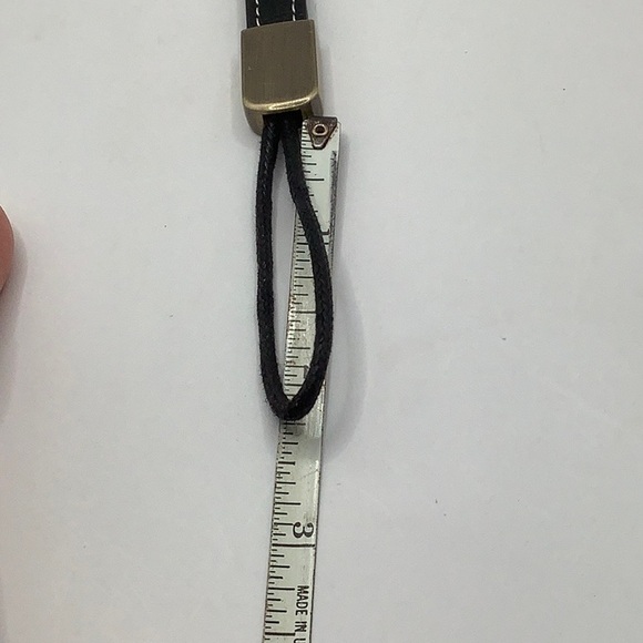 NEW ♣️ Stylish Black Leather Wrist Strap Replacement - Picture 9 of 10